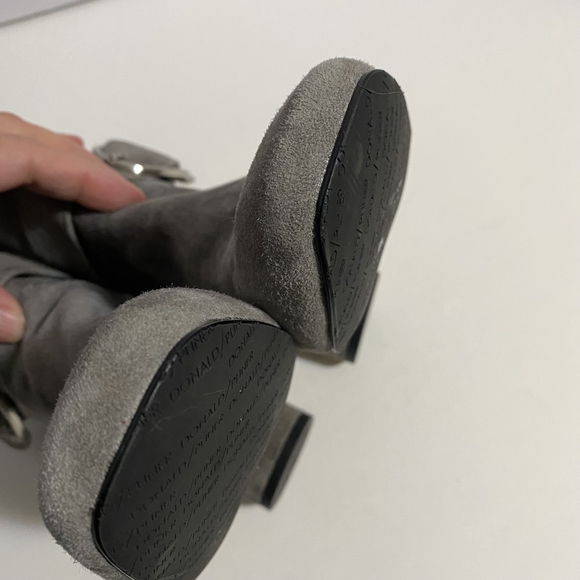 Donald J. Pliner Gray Over the Knee Boots - Picture 11 of 15